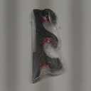 Wall Mounted Sword Rack 3 Tiers - Katana Sword Hanger Display Stand Red Velvet Lining for Lightsaber Katana (Black)