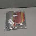 TONIFUL Multi-Size Christmas Pull Bows - 24 Piece Aluminum&Glitter Gift Wrap Bows with Christmas Pattern for Gift Wrapping, Wine Bottle, Treat Bags, Baskets Decor, Indoor Outdoor Decoration (Chris2)