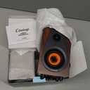 12W USB Computer Speakers, Wooden Desktop Speakers with Dual Diaphragms, High-Fidelity Stereo for PC, Laptop, Monitor, Tablet  USB Powered with Built-in Audio Output