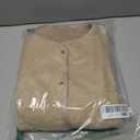 Womens Sherpa Fleece Lightweight Vest Fall Sleeveless Warm Button Down Fuzzy Jacket Outerwear Teddy Coat Gilet