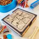 Yorkshire Terrier Coaster Set Yorkie Puzzle Wooden Coasters, Laser-Cut Interlocking Jigsaw Drink Mats, Yorkie Mom Dad Gift, Yorkshire Terrier Lover Home Decor, Gift for Yorkie Owners