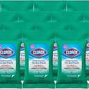 Clorox Disinfecting Wipes To Go Pack, Bleach Free, Fresh Scent, 9 Count, Pack of 24