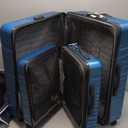 Samsonite Evolve SE Hardside Expandable with Double Spinner Wheels, 2PC SET (CO/L), Caribbean Blue