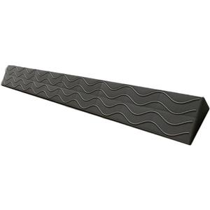 Portable Lightweight, Anti Slip Curb Ramp, Entrance Ramp for Indoor, Stair Ramp, Suitable for Motorcycles, Robot Vacuum Cleaners, Wheelchair Mobility (Size: 2.5")