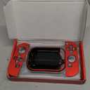 eXtremeRate PlayVital Back Cover for Nintendo Switch Console, NS Joycon Handheld Controller Separable Protector Hard Shell,Dockable Protective Case for Nintendo Switch - Scarlet Red (NOT for Switch 2)