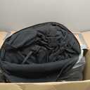 Poray Pop up Baby Privacy Bed Tent Sleeping Crib Tent Cover for Toddler,Blocks 80% Light with Monitor and Fan Pouch Design with Zipper Doors,Breathable Mesh Windows (Black)