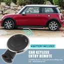 X AUTOHAUX 2pcs 315MHz KR55WK49333 Replacement Semi-Intelligence Keyless Entry Remote Key Fob for Mini Cooper 2006-2013 3 Buttons with Door Key 46 Chip