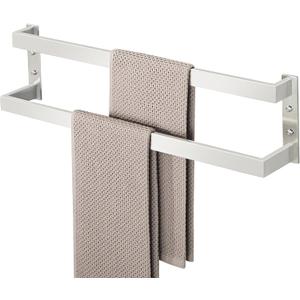 Alise Double Towel Bar, 24" Towel Racks for Bathroom Wall Mounted SUS304 Stainless Steel, Heavy Duty Bathroom Towel Holder, Quick Drying Towel Hanger, Brushed Nickel