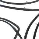W10535778 Range Oven Seal Gasket Fit for Whirlpool WFG320M0BB2 WFG505M0BB2 WFG505M0BB1 WFG505M0BS2 WFG505M0BW2 WFG320M0BS2 WFG320M0BS3, Replaces PS11756072, EAP1175607