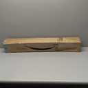 LazBlinds No Tools No Drill Cordless Zebra Blinds for Windows, Dual Layer Light Control for Day and Night, Light Filtering Privacy Roller Blinds and Shades for Home, 29" W x 72" H, White