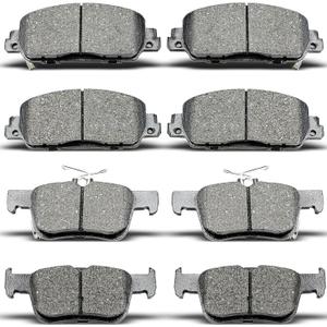 D1654 D2102 8pcs Front Rear Ceramic Brake Pads Sets Fit For 2018 2019 2020 2021 2022 For Honda Accord