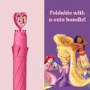 Disney Kids Umbrella, Frozen/Princess/Minnie Mouse Toddler and Little Girl Rain Wear for Ages 3-6