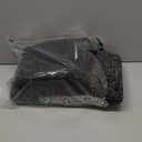 Kitinjoy Indoor Outdoor Door Mat, 40x32 Non-Slip Absorbent Dirt Trapper, Low-Profile Washable Inside Entrance Front Floor Mat, Sturdy Soft Entry Doormats for Entryway, Black