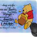 Cute Cartoon Animal Lover Mouse Pad for Women & Men - TV & Movie Lover Gifts for Birthday, Halloween, Christmas & Graduation - Bear