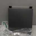 Adjustable Locker Organizer Shelf, 30LB Load-Bearing Metal Locker Shelf for Schools, Offices, Gyms, Locker Shelf Expandable to Fit Your Locker 11-18 (1, Black)