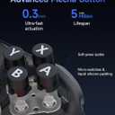 EasySMX S10 Elite Wireless Controller for Switch 2 with One-Key Wake-Up, Hall Effect Anti-Drift Joysticks, Programmable Buttons, HD Rumble, Motion Control and NFC, Multi-platform Controllers