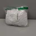 American Baby Company 100% Natural Cotton Fitted Crib Sheet 52" x 28" - Soft, Breathable, Hypoallergenic & Gentle Toddler Bed Sheet, White, Neutral for Boys & Girls