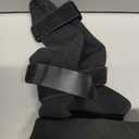 Supet Dog Rear Leg Sleeve to Stop Licking, TPLO Recovery Sleeve After Surgery for Post Surgery, ACL, Leg Wound Protection, with Belly Opening for Male Female Dogs (Matte Black, Large)