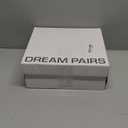 DREAM PAIRS Women's Platform Chunky Heels Square Open Toe Ankle Strap High Heeled Sandals Y2K Shoes for Party Brunch (7, White)