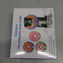 Gimars Inflatable Dog Cone Alternative Dog Donut Collar After Surgery, Soft Dog Neck Pillow Recovery Cone Collar, E Collar and Elizabethan Collar Alternative for Small and Medium Dogs - Orange M+