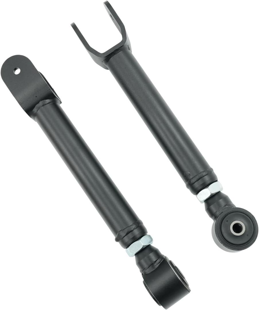 2PCS Front Upper Control Arm Kit Heavy Duty Adjustable compatible with Jeep Cherokee XJ 1986-2001 Wrangler TJ 1997-2006 Grand Cherokee WJ 1999-2004 Grand Cherokee ZJ 1993-1998