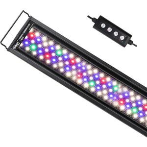 hygger Advanced LED Aquarium Light with Timer, 24/7 Lighting Cycle & DIY Mode, Full Spectrum Fish Tank Light for 30-36 in Freshwater Planted Tank