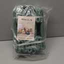 Small Storage Baskets for Organizing | Closet Organizer Bins | Shelf Toy Basket | Woven Rope Baskets | Cube Decorative Box | Shallow Basket | 13x8.5x5.1 | 3 Packs Green