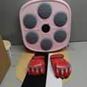 Pink Music Boxing Machine, Music Boxing Machine for Adults, 9 Speeds and 9 Modes, with Boxing Gloves, for Home Indoor Exercise Boxing Machine Pink