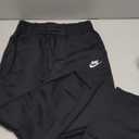 Nike Big Kids' Sportswear Club Fleece Joggers (Large, Black/White)