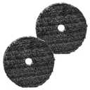 Buff and Shine URO-Fiber Microfiber Pad for Car Compounding, Cutting, Buffing, Waxing, and Polishing - Compatible with Long-Throw, High-Action, Dual-Action, and Random Orbital Polisher - 3 in (2 Pad)