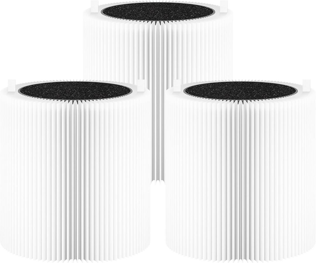 Blue Pure 311 AUTO Filter Replacement for Blue Pure 311 AUTO Air Purifier, Great High-Efficiency Materials With Activated Carbon Filter, 3 Pack, By Improvedhand