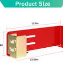 Mower Wheel Boot Lock for Small Mower Boot Secure on Open Enclosed Trailers or Garage fit Small Mowers Diameters from 8 to 14.5