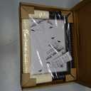 Handicrafts Home Black & White Picture Frame, Handmade Ridged Resin Inlay Photo Frame for Home Decor, Farmhouse Wall & Tabletop Frame, Shelf, Desk & Gallery Wall Decor, 5x7 Black & White Photo Frame