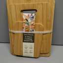 Totally Bamboo 3-Piece Bamboo Cutting Board Set  Wooden Cutting Boards for Kitchen  Great for Chopping and Serving  Large, Medium & Small Sizes for Food Prep