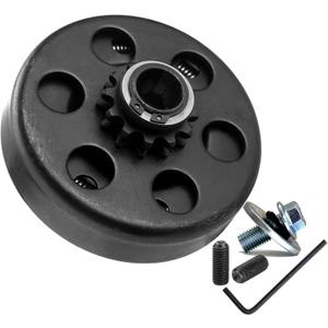 FDJ Predator 212 Clutch 12 Tooth Mini Bike Clutch 3/4 with Screws Allen Wrench Clutch Bolts and Nuts Kit