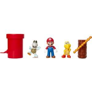 Nintendo Super Mario Dungeon 2.5 Figure Multipack Diorama Set with Accessories
