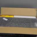 HANDT Overhead Garage Storage Rack, Connectable Heavy Duty Metal Ceiling Rails For Garage Storage Organization Shelving System, Hanging Racks For Tote Containers, Supports Up To 6 Bins, 4 Sets Black