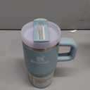 STANLEY Quencher H2.0 Tumbler with Handle and Straw 20 oz | Flowstate 3-Position Lid | Cup Holder Compatible for Travel | Insulated Stainless Steel Cup | BPA-Free | Seafoam