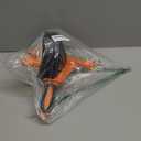 Drain Auger, Clog Remover with Drill Adapter, 25 Feet Flexible Plumbing Snake Use Manually or Powered for Kitchen, Bathroom and Shower Sink, Comes with Gloves (orange)