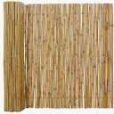 Jollybower 4Ft High x 8 Ft Long x 0.7In D Bamboo Fencing, Natural Bamboo Fence Rolls, Eco-Friendly Privacy Fencing for Outdoor Balcony Patio Garden Border Pool