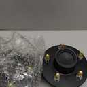 AEagle 2 Sets 5 on 4.5" Bolt Circle Trailer Hub 5 Lug Idler Hub Kits for 3,500lbs 1-1/16'' to 1-3/8'' Tapered Axle, Replacement for L68149 L44649 Inner & Outer Cone Bearings