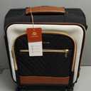LOVEVOOK Underseat Carry On Luggage Airline Approved, 14 Inch Softside Suitcases with Wheels, Lightweight Spinner Carry on Suitcase with TSA Lock Weekender