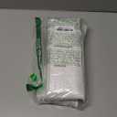 2PCS Natural Color Body Bamboo Jewelry Necklace Display Stand with White Leather Soft Mat Necklace Pendant Tabletop Display Holder for Home Selling Shows