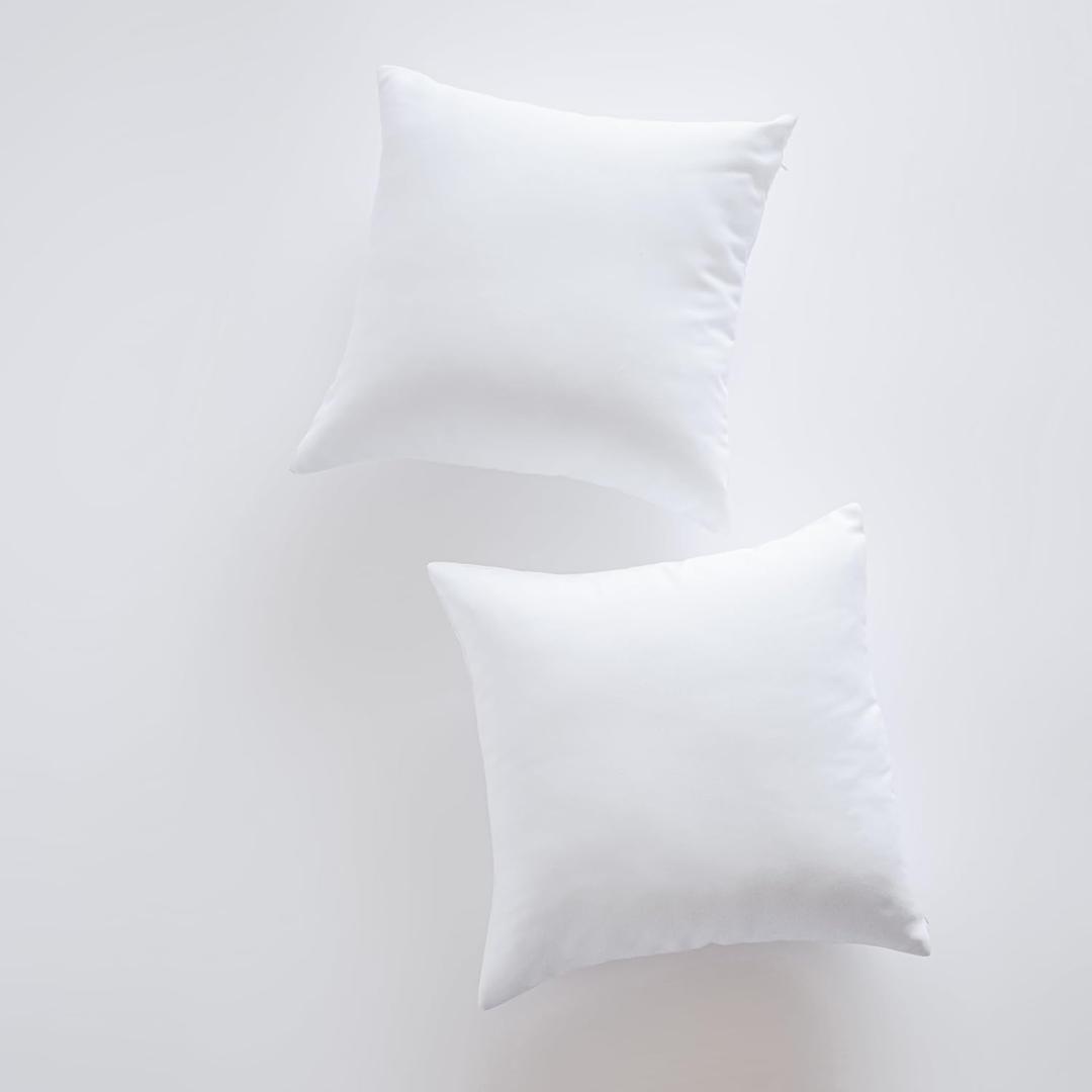 9x9 | Indoor Outdoor Hypoallergenic Polyester Pillow Insert | Quality Insert | Pillow Inners | Throw Pillow Insert | Square Pillow Inserts