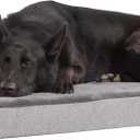 Barkbox Orthopedic Dog Bed with Memory Foam, Premium Comfort for Dogs and Puppies, Dog Bed for Joint Relief and Restful Sleep, Durable and Easy to Clean - Grey, XL