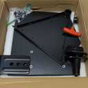 VIVO Clamp-on 23 x 10 inch Rotating Computer Keyboard and Mouse Tray, Extra Sturdy Desk Swivel Clamp, Ergonomic Typing, Black, MOUNT-KB04CB