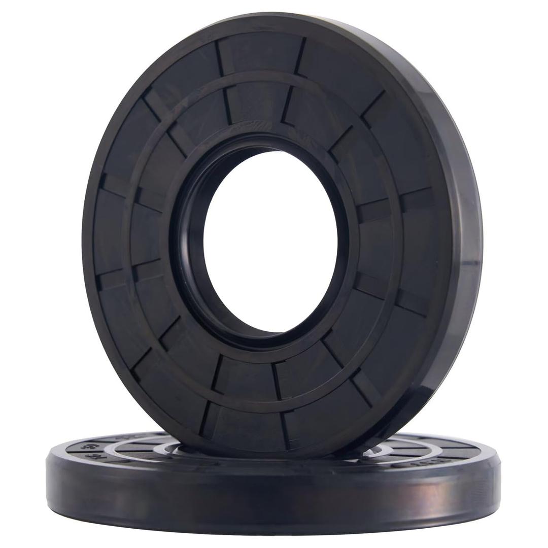 XIKE 2PCS TC 36x54x8 Oil Seal,Oil Shaft Seal,Double Lip Seals with Spring for Bearing Shaf