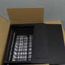 REALINN Under Sink Organizer, L-Shaped 2 Tier Pull Out Cabinet Organizer for Kitchen and Bathroom, Slide Out Under Cabinet Storage, Metal Under Sink Storage with Sliding Drawer, 50 lbs, Black 2 Pack