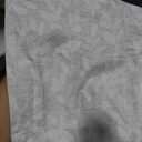 Dark Grey Ivy Leaf Light Filtering Curtain Panel, 52"×63"