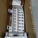 W10882923 Refrigerator Ice Maker Assembly, Durable and Reliable, Stable Ice-Making, Replaces AP6037857, WPW10377151, WPW10377147, W10377147, 4455397, W10300024, PS11769140